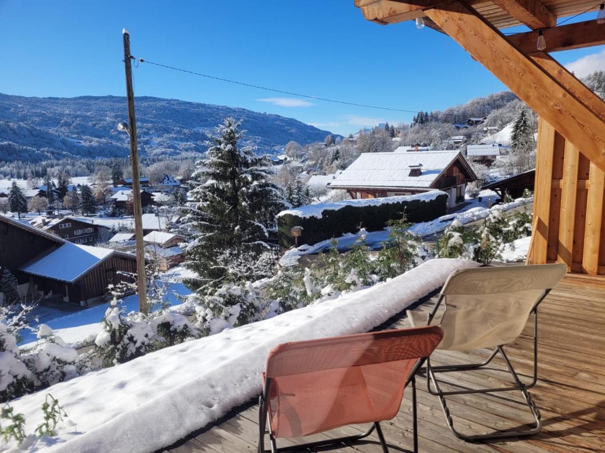 Le Criou - 3 Bedroom Apartment 5 Minutes Walk To The Village Centre Samoëns Exteriér fotografie